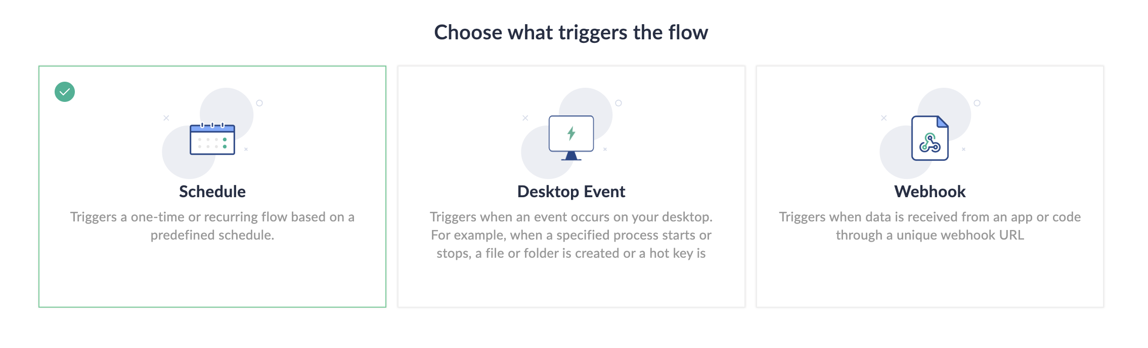 screenshot of Zoho RPA